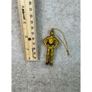 2006 Star Wars C3PO Christmas Ornament Collectible Gold Robot